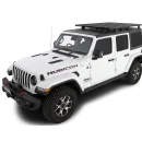 Bagażnik dachowy Pioneer Platform 1828 x 1426 mm ze wzmocnieniem Backbone RLT600 czarny Rhino Rack Jeep Wrangler JL